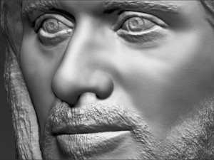 aragorn bust lord of the rings 3d printing ready stl obj Modelo de impresión 3D