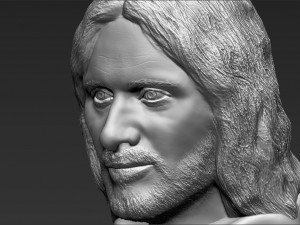 aragorn bust lord of the rings for full color 3d printing 3Dプリントモデル
