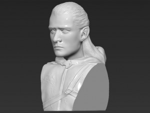 legolas bust lord of the rings 3d printing ready stl obj 3D 프린트 모델