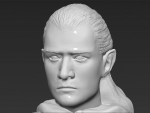 legolas bust lord of the rings 3d printing ready stl obj 3D 프린트 모델