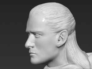 legolas bust lord of the rings 3d printing ready stl obj 3D 프린트 모델