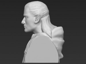 legolas bust lord of the rings 3d printing ready stl obj 3D 프린트 모델
