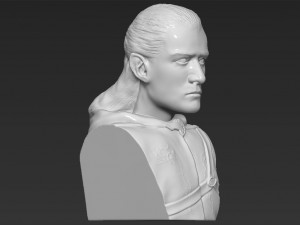 legolas bust lord of the rings 3d printing ready stl obj 3D 프린트 모델