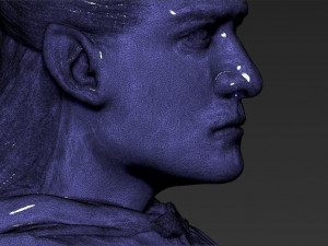legolas bust lord of the rings 3d printing ready stl obj 3D 프린트 모델
