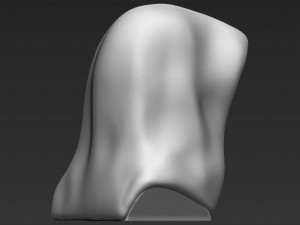 anakin skywalker star wars bust 3d printing ready stl obj 3D Baskı Modeli