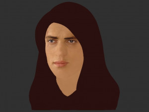 anakin skywalker star wars bust ready for full color 3d printing 3Dプリントモデル