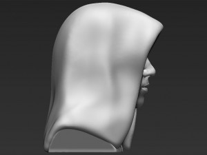 anakin skywalker star wars bust ready for full color 3d printing 3Dプリントモデル