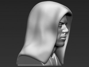 anakin skywalker star wars bust ready for full color 3d printing 3Dプリントモデル