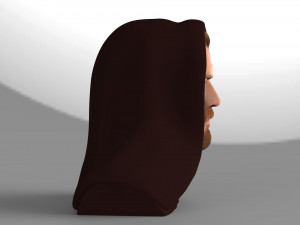 obi wan kenobi star wars bust ready for full color 3d printing Modelo de Impressão 3D