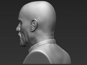 walter white breaking bad bust 3d printing ready stl obj 3D 프린트 모델