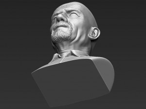 walter white breaking bad bust 3d printing ready stl obj 3D 프린트 모델