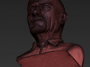 walter white breaking bad bust 3d printing ready stl obj 3D 프린트 모델