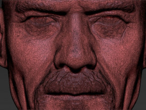 walter white breaking bad bust 3d printing ready stl obj 3D 프린트 모델