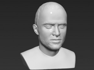 jesse pinkman breaking bad bust 3d printing ready stl obj Modèles 3D en vedette
