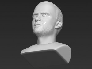 jesse pinkman breaking bad bust ready for full color 3d printing Modelo de Impressão 3D