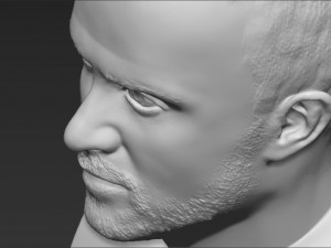 jesse pinkman breaking bad bust ready for full color 3d printing Modelo de Impressão 3D