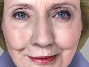 hillary clinton bust ready for full color 3d printing 3D Print Model