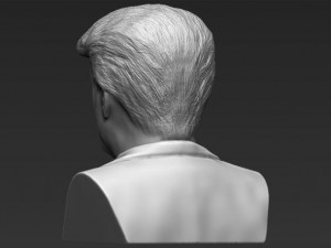 president donald trump bust ready for full color 3d printing 3D Print Model