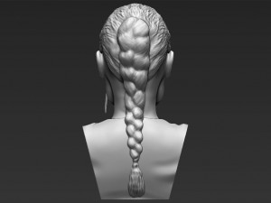 lara croft angelina jolie bust 3d printing ready stl obj Modello di stampa 3D
