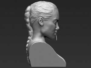 lara croft angelina jolie bust 3d printing ready stl obj Modello di stampa 3D