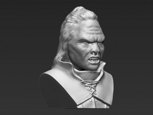 lurtz lord of the rings bust 3d printing ready stl obj 3D प्रिंट मॉडल