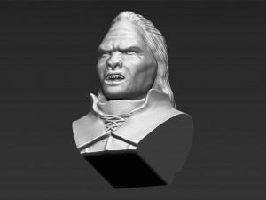 lurtz lord of the rings bust 3d printing ready stl obj 3D प्रिंट मॉडल