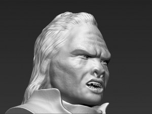 lurtz lord of the rings bust 3d printing ready stl obj 3D प्रिंट मॉडल