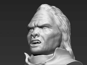 lurtz lord of the rings bust 3d printing ready stl obj 3D प्रिंट मॉडल