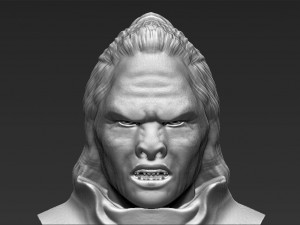 lurtz lord of the rings bust 3d printing ready stl obj 3D प्रिंट मॉडल