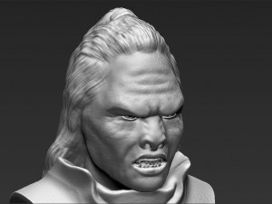 lurtz lord of the rings bust 3d printing ready stl obj 3D प्रिंट मॉडल