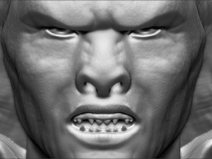 lurtz lord of the rings bust 3d printing ready stl obj 3D प्रिंट मॉडल