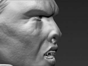 lurtz lord of the rings bust 3d printing ready stl obj 3D प्रिंट मॉडल