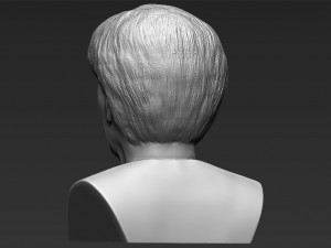 angela merkel bust ready for full color 3d printing 3D 프린트 모델
