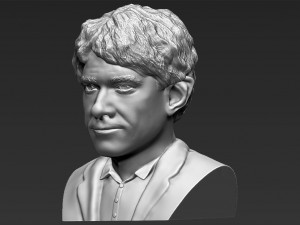 bilbo baggins hobbit bust 3d printing ready stl obj 3Dプリントモデル