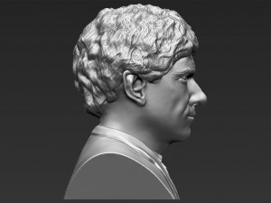 bilbo baggins hobbit bust 3d printing ready stl obj 3Dプリントモデル