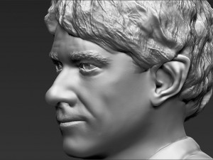 bilbo baggins hobbit bust 3d printing ready stl obj 3Dプリントモデル