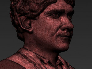 bilbo baggins hobbit bust 3d printing ready stl obj 3Dプリントモデル
