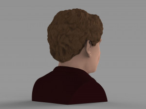 bilbo baggins hobbit bust ready for full color 3d printing 3D Принт Модель