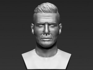david beckham bust 3d printing ready stl obj 3D Print Model