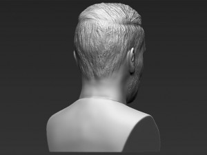 david beckham bust 3d printing ready stl obj 3D-printmodel