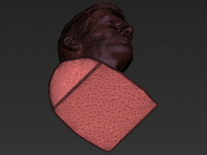 david beckham bust 3d printing ready stl obj 3D-printmodel
