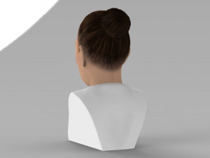 jennifer lopez bust ready for full color 3d printing Modèles 3D en vedette