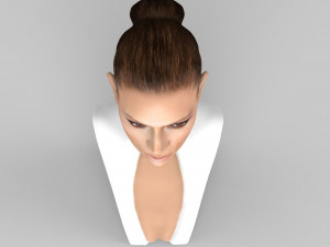 jennifer lopez bust ready for full color 3d printing Modèles 3D en vedette