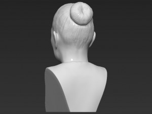 jennifer lopez bust ready for full color 3d printing Modèles 3D en vedette