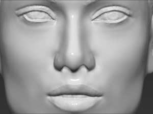 jennifer lopez bust ready for full color 3d printing Modèles 3D en vedette