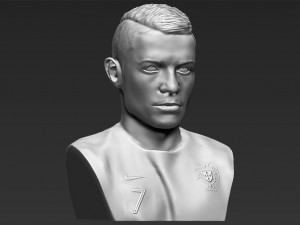 cristiano ronaldo bust 3d printing ready stl obj 3D Print Model