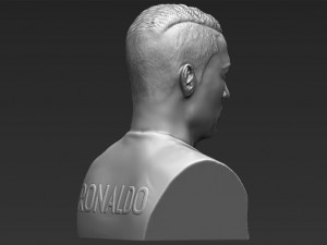 cristiano ronaldo bust ready for full color 3d printing 3Dプリントモデル