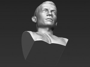 cristiano ronaldo bust ready for full color 3d printing 3Dプリントモデル