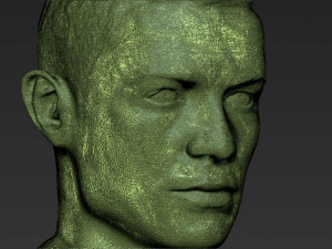cristiano ronaldo bust ready for full color 3d printing 3Dプリントモデル