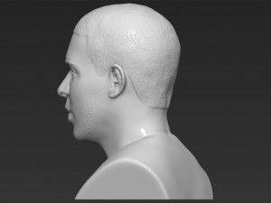 drake bust 3d printing ready stl obj 3D-Druckmodell